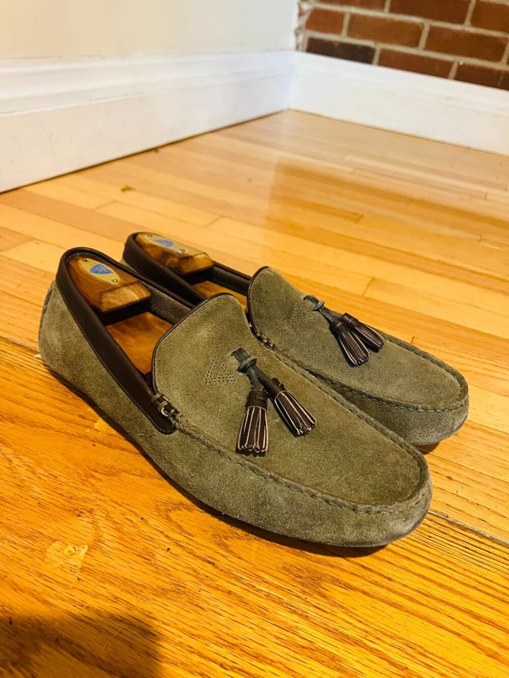 UGG Men's Marris Tassel Loafers Suede Leather Shoes 1017319 Size 13 - Picture 14 of 16